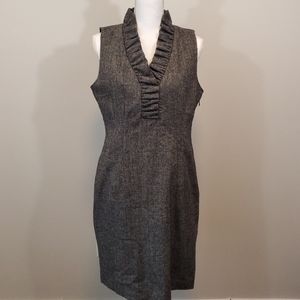Saks Fifth Ave 45 % wool Dress. Office Style.